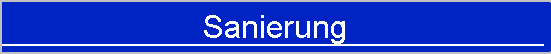 Sanierung